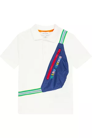 Marc Jacobs Kids Embellished cotton polo shirt