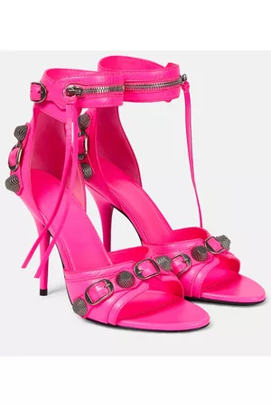 Balenciaga Embellished leather sandals