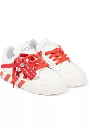 OFF-WHITE Boys Sneakers - Low Vulcanized leather sneakers