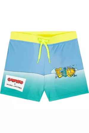Marc Jacobs Kids Boys Swimming Trunks - X Garfield swim trunks