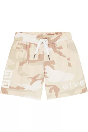 Givenchy Boys Swim Shorts - Printed swim shorts