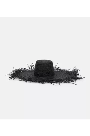 Ruslan Baginskiy Frayed straw hat