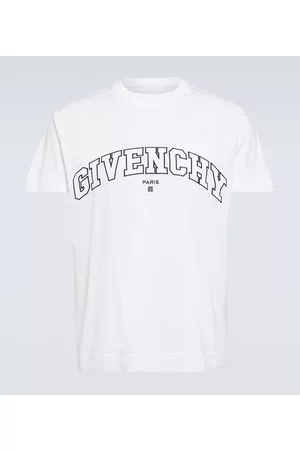 Givenchy - Eagle Logo-Print Cotton-Jersey T-Shirt - Men - Blue - S for Men