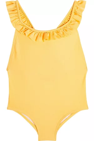 Suncracy Ruffle-trimmed swimsuit