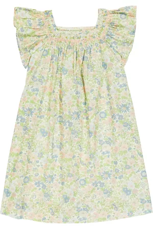 BONPOINT Coryse floral cotton dress