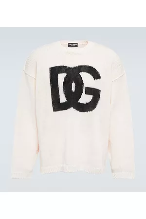 Dolce & Gabbana Intarsia linen sweater
