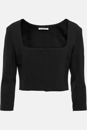 Acne Studios Jersey crop top