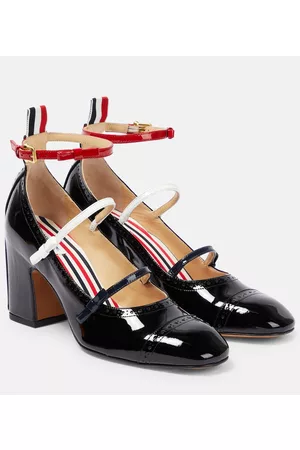 Thom Browne Women Accessories - Patent leather pumps