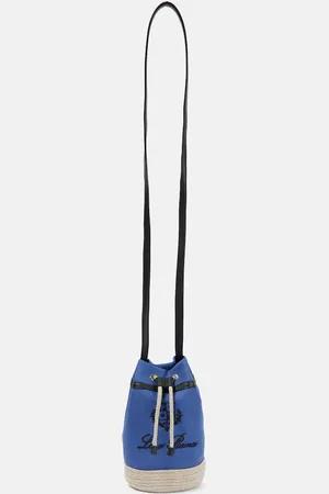 Loro Piana Sailor Mini canvas bucket bag