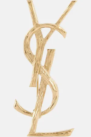 Saint Laurent Monogram brooch