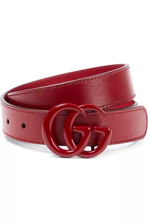 Gucci Girls Belts - GG leather belt