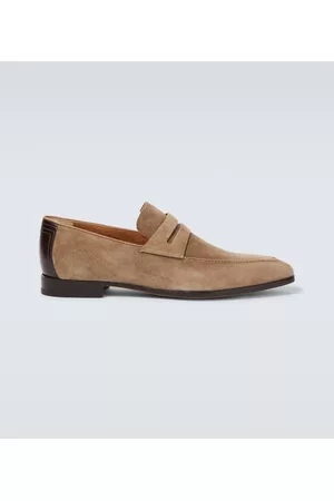 Berluti Men Loafers - Andy suede loafers