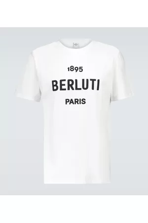 Berluti Men Short Sleeve - Logo short-sleeved T-shirt