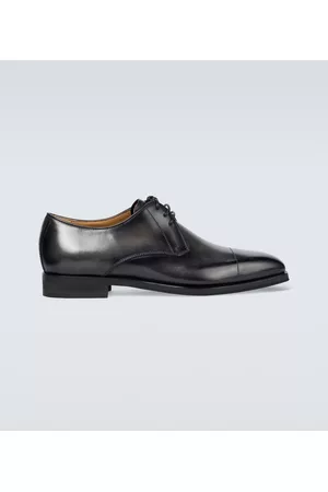 Berluti Men Shoes - Classic Infini leather Derby shoes