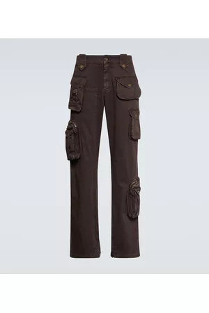 Dolce & Gabbana Men Cargo Pants - Mid-rise straight cargo pants