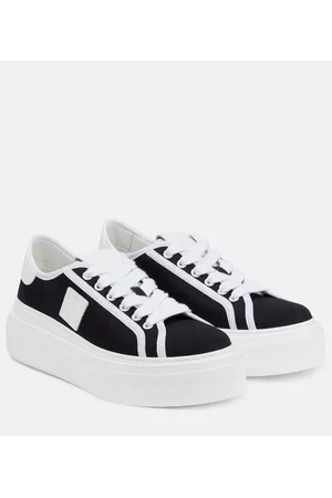 Givenchy Women Platform Sneakers - City canvas platform sneakers