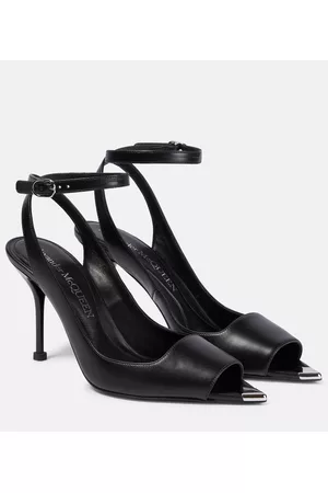 Alexander McQueen Women Sandals - Leather sandals