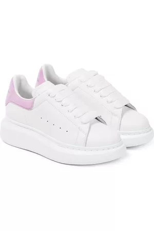 Alexander McQueen Girls Designer sneakers - Oversized leather sneakers