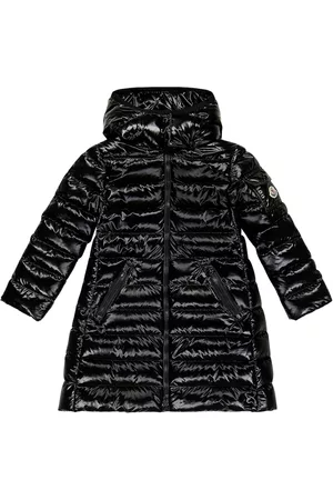 Moncler Girls Coats - Moka quilted coat