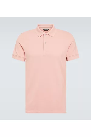 Tom Ford Men Polo Shirts - Cotton piquÃ© polo shirt