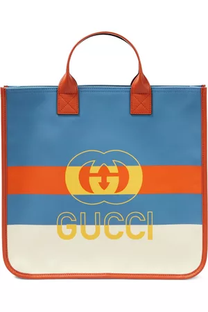 Gucci Women 17 Inch Laptop Bags - Web Interlocking G tote bag