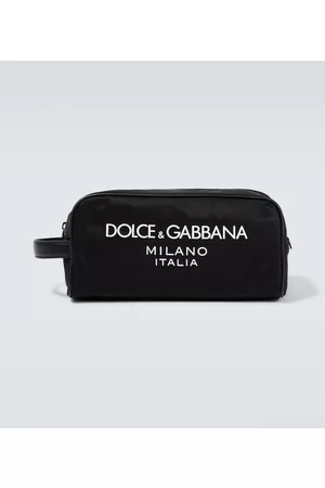 Dolce & Gabbana Men 17 Inch Laptop Bags - Logo toiletry bag