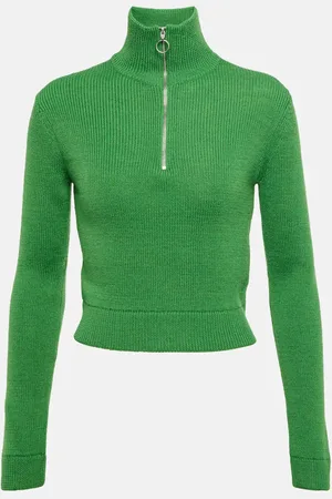 Acne Studios Ribbed-knit wool-blend sweater