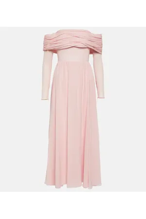 LUKHANYO . MDINGI One-shoulder fringed ribbed silk maxi dress