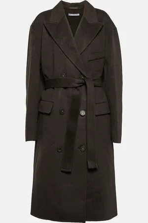 Acne Studios Double-breasted wool-blend coat
