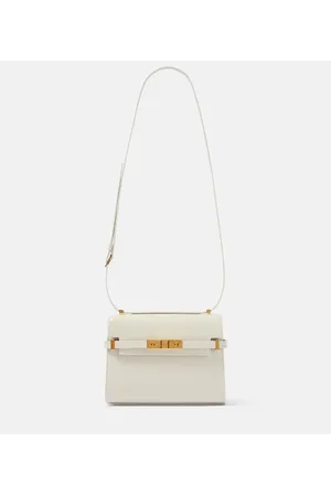 manhattan mini shoulder bag in brushed leather