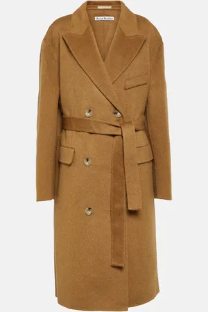 Acne Studios Double-breasted wool and alpaca coat
