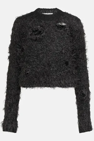 Acne Studios Cutout wool-blend sweater