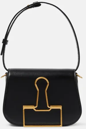 Off-White Clam Leather Shoulder Bag