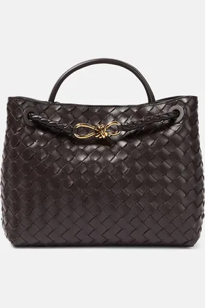 Bottega Veneta Andiamo Intrecciato leather tote bag