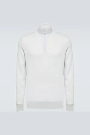 Loro Piana Roadster cashmere half-zip sweater