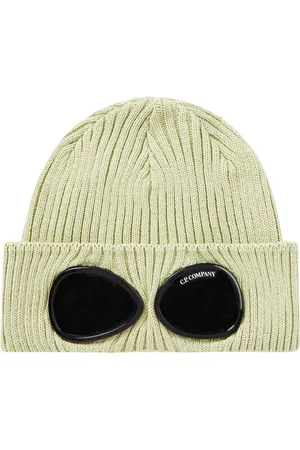 C.P. Company Goggle ribbed-knit cotton beanie