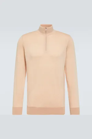 Loro Piana Roadster cashmere half-zip sweater