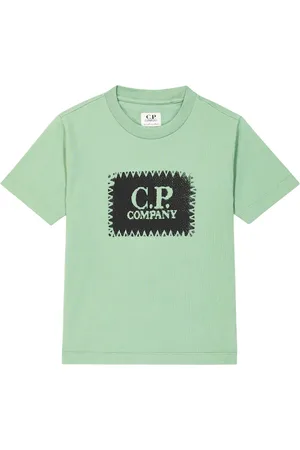 C.P. Company U16 logo cotton jersey T-shirt