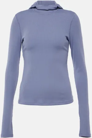 alo Alosoft Frontrunner ribbed-knit top