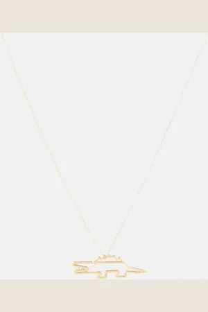 Aliita Cocodrilo 9kt yellow necklace