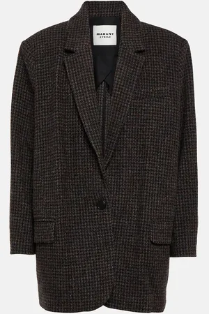 Marant Etoile Cikaito single-breasted wool blazer