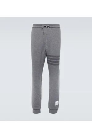 Thom Browne 4-Bar wool-blend sweatpants