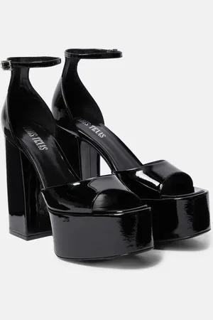 PARIS TEXAS Tatiana patent leather platform sandals