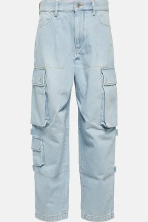 Isabel Marant Elore denim cargo pants