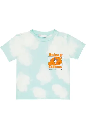 Dolce & Gabbana Baby printed cotton jersey T-shirt
