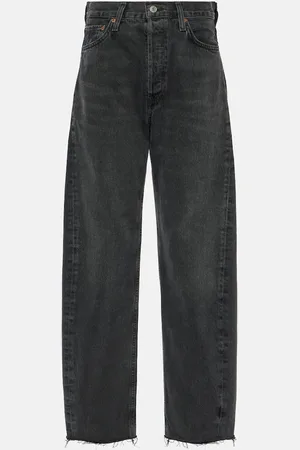 AGOLDE Luna high-rise barrel-leg jeans