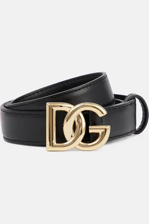 Dolce & Gabbana DG leather belt