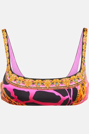 Camilla Printed bikini top