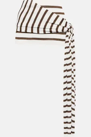 Jean Paul Gaultier Striped wrap miniskirt