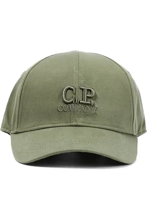 C.P. Company Logo cotton gabardine baseball cap